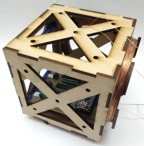 PCB layout of the logic unit.