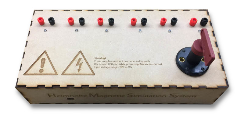 The circuit's control box