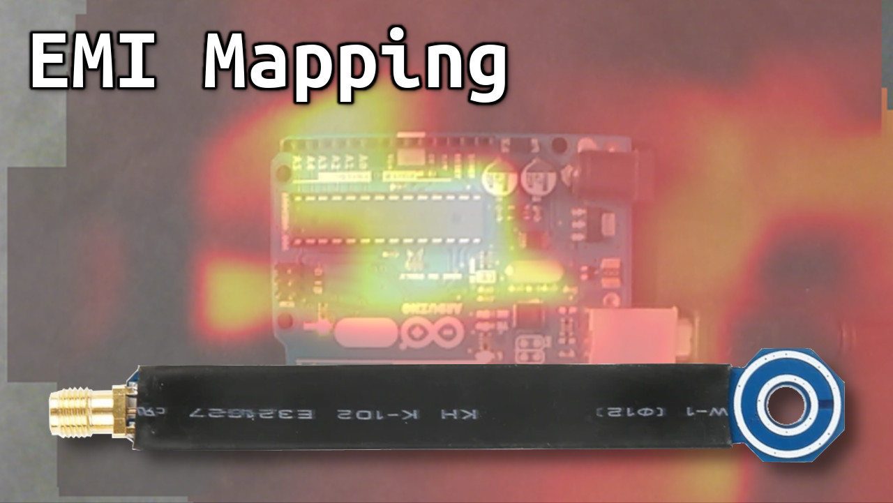 Electromagnetic interference mapping