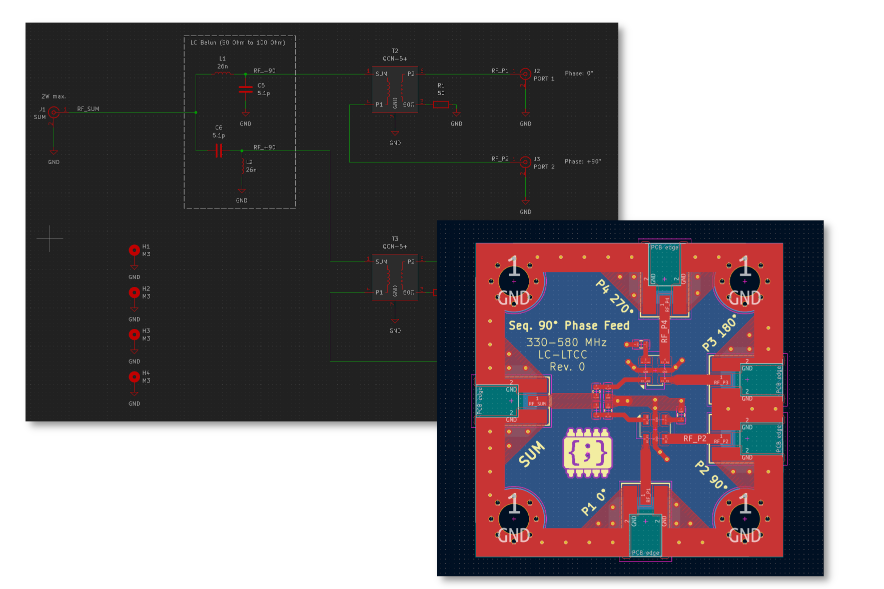 Schematic and PCB in KiCad 10